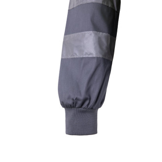 VL NEPTUNE. Dvoubarevná keprová bunda (210 g/m²) z polyesteru (80 %) a bavlny (20 %)
