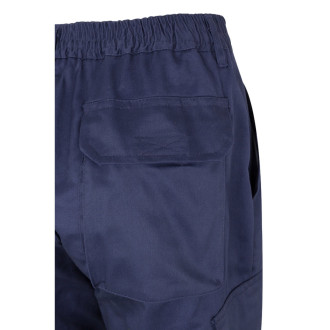 VL ATHENA. Dvoubarevné keprové kalhoty (210 g/m²), podšité, s mnoha kapsami, z bavlny (20 %) a polyesteru (80 %)