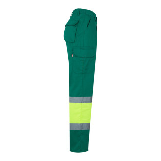 VL POSEIDON LARGE. Dvoubarevné keprové kalhoty s více kapsami (210 g/m²), z bavlny (20 %) a polyesteru (80 %)