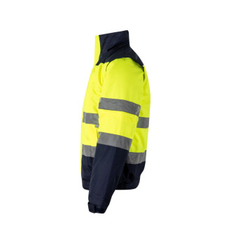 VL JUPITER LARGE. Dvoubarevná vycpaná bunda (180 g/m²) z polyesteru (100 %) s PU zátěrem