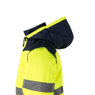 VL JUPITER LARGE. Dvoubarevná vycpaná bunda (180 g/m²) z polyesteru (100 %) s PU zátěrem