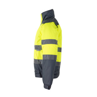 VL JUPITER LARGE. Dvoubarevná vycpaná bunda (180 g/m²) z polyesteru (100 %) s PU zátěrem