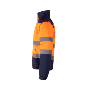 VL JUPITER LARGE. Dvoubarevná vycpaná bunda (180 g/m²) z polyesteru (100 %) s PU zátěrem