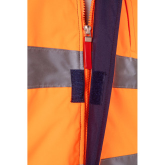 VL JUPITER LARGE. Dvoubarevná vycpaná bunda (180 g/m²) z polyesteru (100 %) s PU zátěrem