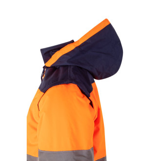 VL JUPITER LARGE. Dvoubarevná vycpaná bunda (180 g/m²) z polyesteru (100 %) s PU zátěrem
