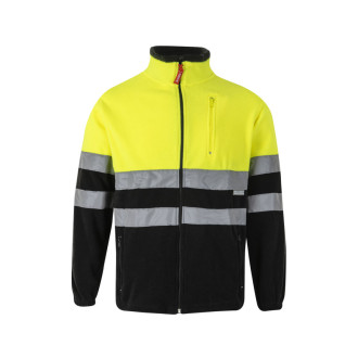 VL EROS LARGE. Dvoubarevná fleecová bunda (280 g/m²), z polyesteru (100 %)