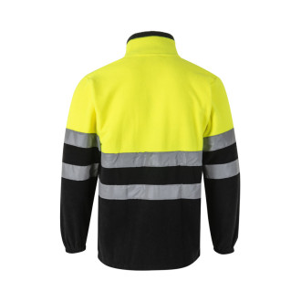 VL EROS LARGE. Dvoubarevná fleecová bunda (280 g/m²), z polyesteru (100 %)