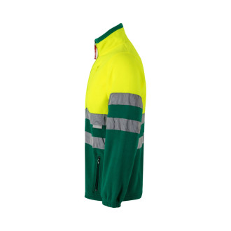 VL EROS LARGE. Dvoubarevná fleecová bunda (280 g/m²), z polyesteru (100 %)
