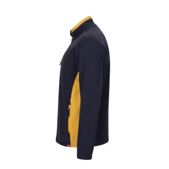 VL GERAS. Dvoubarevná fleecová bunda (220 g/m²) z polyesteru (100 %)