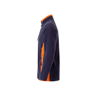 VL GERAS. Dvoubarevná fleecová bunda (220 g/m²) z polyesteru (100 %)