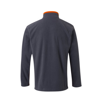 VL GERAS. Dvoubarevná fleecová bunda (220 g/m²) z polyesteru (100 %)