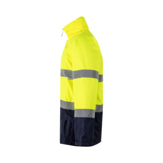 VL THEMIS. Dvoubarevná parka (190 g/m²), z polyesteru (100 %), s PU zátěrem