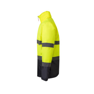 VL THEMIS. Dvoubarevná parka (190 g/m²), z polyesteru (100 %), s PU zátěrem