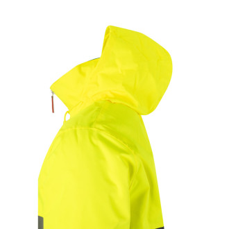VL THEMIS. Dvoubarevná parka (190 g/m²), z polyesteru (100 %), s PU zátěrem