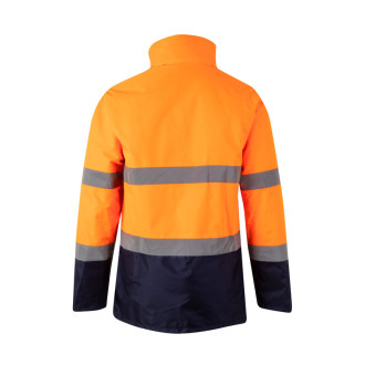 VL THEMIS. Dvoubarevná parka (190 g/m²), z polyesteru (100 %), s PU zátěrem