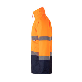 VL THEMIS. Dvoubarevná parka (190 g/m²), z polyesteru (100 %), s PU zátěrem