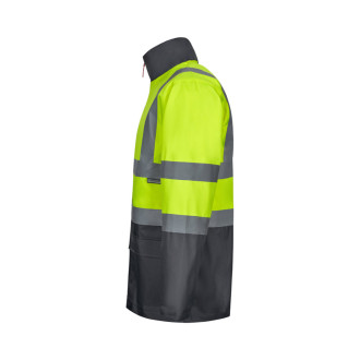 VL JUNO. Dvoubarevná parka 4v1 (180g/m²), z polyesteru (100%) s PU zátěrem