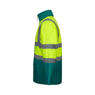 VL JUNO. Dvoubarevná parka 4v1 (180g/m²), z polyesteru (100%) s PU zátěrem