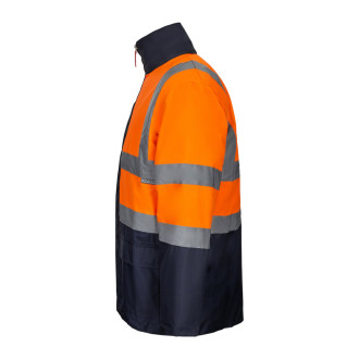 VL JUNO. Dvoubarevná parka 4v1 (180g/m²), z polyesteru (100%) s PU zátěrem