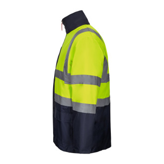 VL JUNO LARGE. Dvoubarevná parka 4v1 (180g/m²), z polyesteru (100%) s PU zátěrem