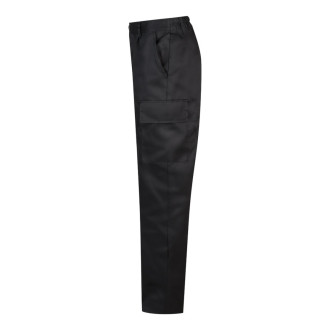 VL AINE. Keprové kalhoty s mnoha kapsami (190 g/m²), z bavlny (20 %) a polyesteru (80 %)