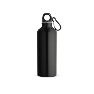 RE-LANDSCAPE M. Láhev z recyklovaného hliníku s karabinou 530 ml