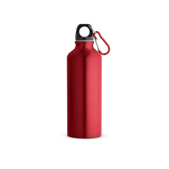RE-LANDSCAPE M. Láhev z recyklovaného hliníku s karabinou 530 ml