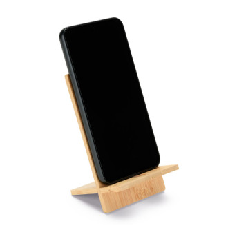 GALEN. Bambusový držák na mobilní telefon, odnímatelný na dvě části