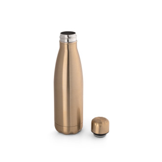SHOW METALLIC. Láhev z nerezové oceli s matným kovovým povrchem 510 ml