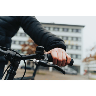Zvonek na kolo s lokátorem Pedalfinder