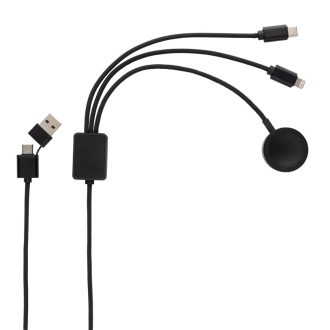 Nabíjecí kabel Terra s nabíječkou hodinek 6 v 1 z RCS rPET