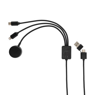 Nabíjecí kabel Terra s nabíječkou hodinek 6 v 1 z RCS rPET