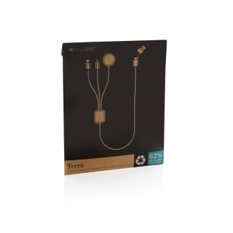 Nabíjecí kabel Terra s nabíječkou hodinek 6 v 1 z RCS rPET