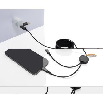 Nabíjecí kabel Terra 4v1 3m z RCS rPET
