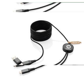 Nabíjecí kabel Terra 4v1 3m z RCS rPET