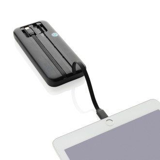 Powerbanka Turbopack 10000mAh s integr. kabely z RCS plastu