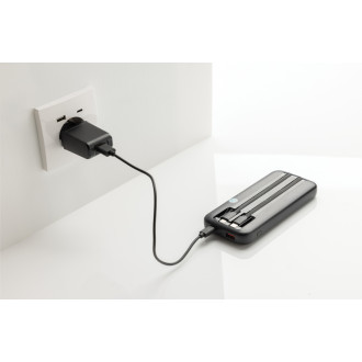 Powerbanka Turbopack 10000mAh s integr. kabely z RCS plastu