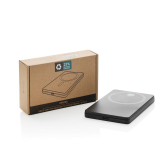 Magnetická powerbanka Orion 5000mAh 5W z RCS hliníku