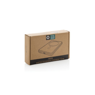 Magnetická powerbanka Orion 5000mAh 5W z RCS hliníku