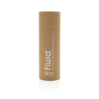 Lahev na vodu Fluid 600ml z RCS recyklované oceli