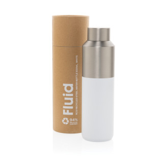 Lahev na vodu Fluid 600ml z RCS recyklované oceli