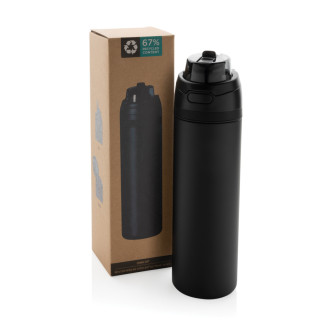 Uzavíratelná láhev Omni Sip 700ml z RCS recyklované oceli