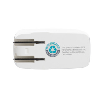 Cestovní nabíječka TravelCharge Pro s USB C z RCS plastu