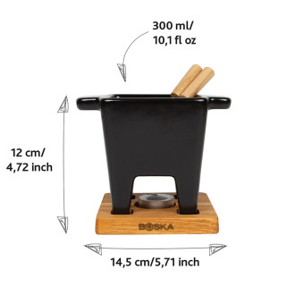 Fondue sada BOSKA Tapas Nero