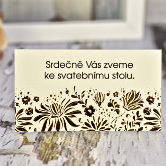 Svadobné oznámenie FO1201