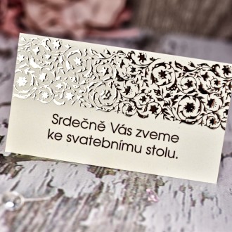 Svadobné oznámenie FO1207