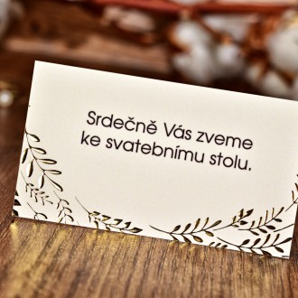Svadobné oznámenie FO1209