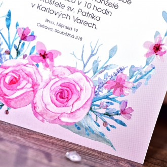 Svadobné oznámenie FO1221