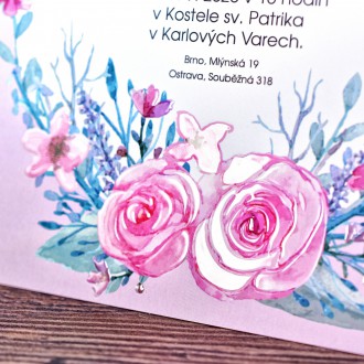 Svadobné oznámenie FO1221