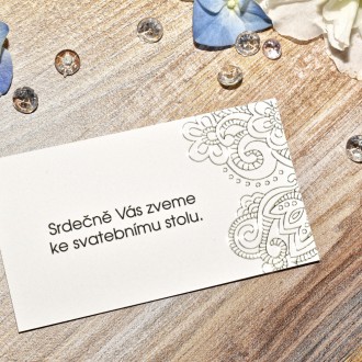 Svadobné oznámenie FO1238